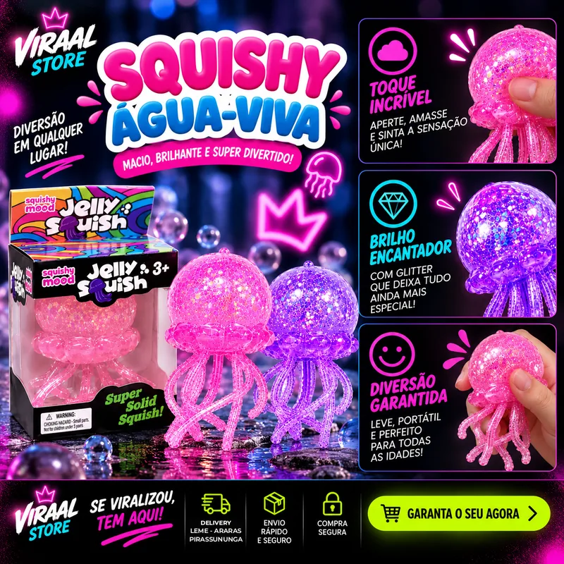 Squishy Água Viva